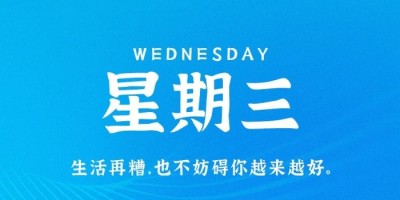 9月7日，星期三，在这里每天60秒读懂世界！